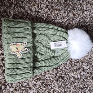Green Pikachu beanie small/medium size#pikachu #pokemon #beanie